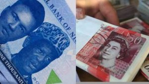 On Saturday, 10 January 2026, the Nigerian naira recorded a modest appreciation against the British pound sterling in both official and parallel (black market)