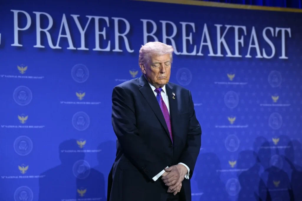 Trump hails Nigeria’s first Remi Tinubu at US National prayer breakfast