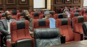 DSS arraigns Malami, son over alleged terrorism financing, illegal possession of firearms DSS arraigns Malami, son over alleged terrorism financing, illegal possession of firearms