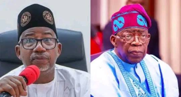 Tinubu holds closed-door security meeting with Bauchi Governor at Aso Rock Tinubu and Bala Mohammed in meeting at Aso Rock.