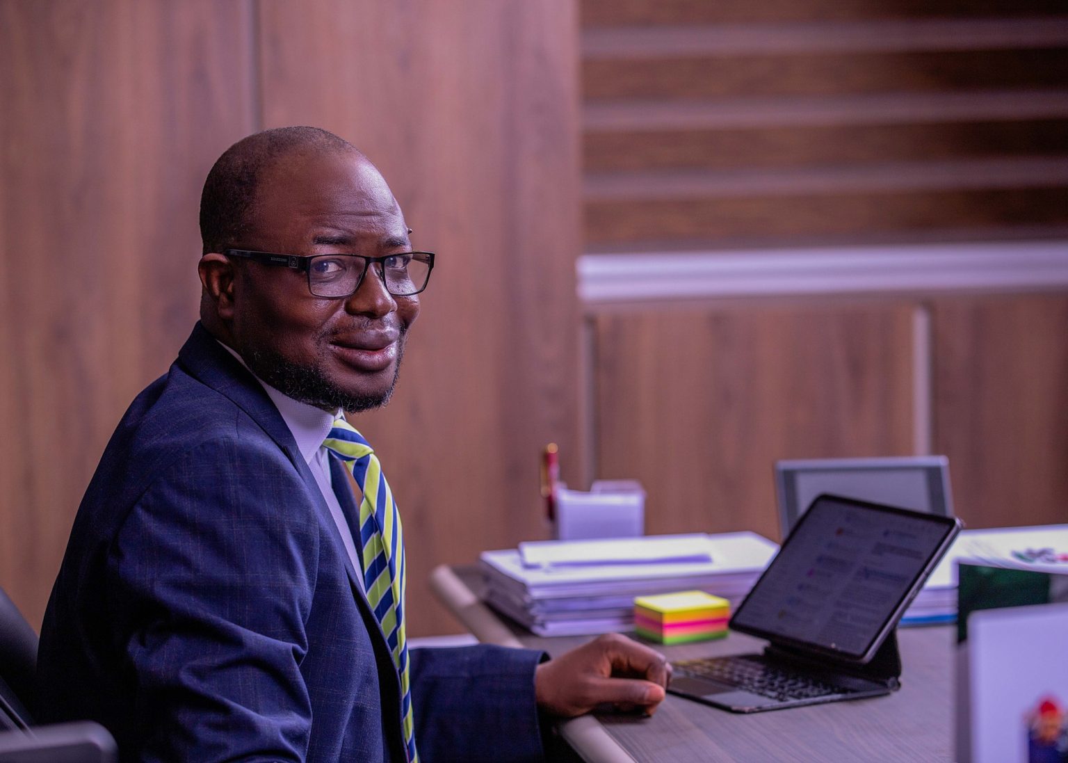 Minister of Humanitarian Affairs and Poverty Reduction, Dr Bernard Doro