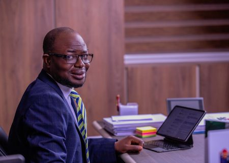 Minister of Humanitarian Affairs and Poverty Reduction, Dr Bernard Doro