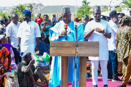 Doro flags off food, nutrition distribution in Plateau