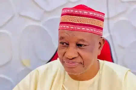 Abdulsalam Gwarzo during an official engagement as Kano State Deputy Governor before reports of his resignation emerged.