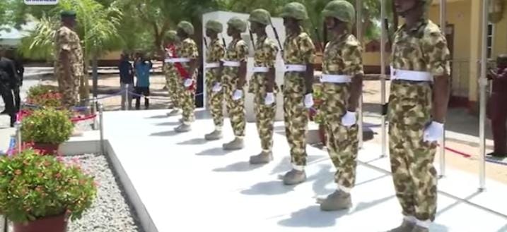 Nigeria’s top military officers have arrived in Maiduguri, Borno State, following deadly bomb attacks that killed at least