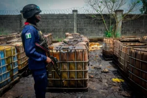 Operatives of the Anti-Vandal Unit of the Nigeria Security and Civil Defence Corps (NSCDC) have uncovered a major illegal bunkering site in Rivers State, exposing