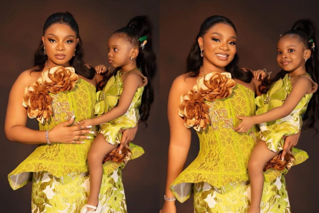 Queen Mercy Atang and Daughter