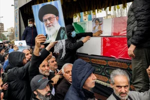 Iranian leadership hit hard as war with US, Israel claims top officials Aftermath of airstrikes in Tehran following reported killing of Ali Khamenei and other senior Iranian officials amid ongoing conflict.