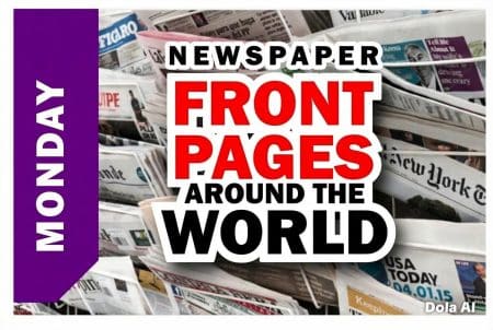 Front pages of global newspapers — Key headlines, march 30, 2026