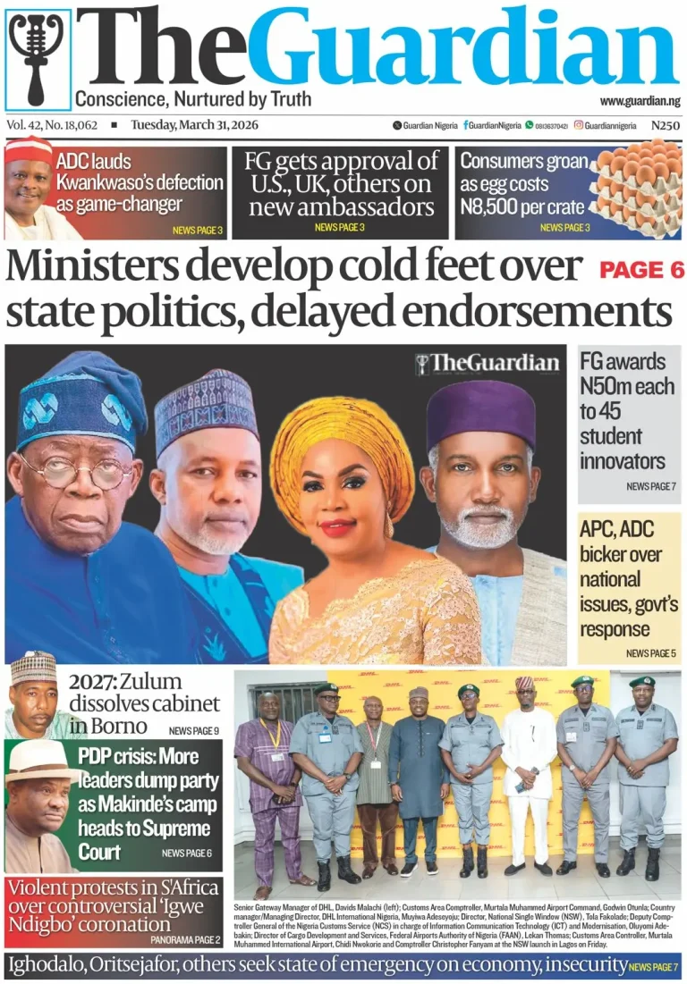 Front Pages of Global Newspapers — Key Headlines, March 31, 2026 Global Front Pages: Key Headlines Across the World Today