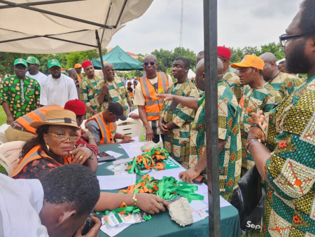 African Democratic Congress convened its national convention in Abuja with over 3,000 delegates in attendance, despite reported challenges in securing and retaining a venue.