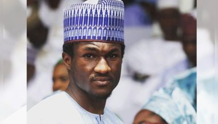 Yusuf Buhari at a public event following reports of his plan to run for a House of Representatives seat in Katsina State.