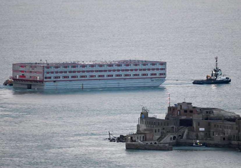 Bibby Stockholm asylum boat, UK