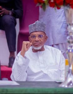 Late Kebbi State House of Assembly Speaker Muhammad Usman Ankwai at a legislative session.