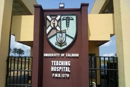 University of Calabar Teaching Hospital isolation unit where a suspected COVID-19 patient is being monitored.