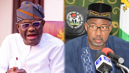 Wike criticised Bala Mohammed’s political stance during an inspection of major FCT infrastructure projects.