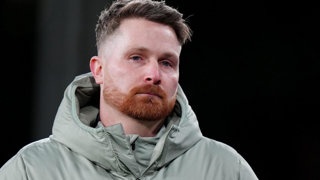 Chelsea interim coach Calum McFarlane speaking to reporters ahead of FA Cup semi-final amid club struggles.