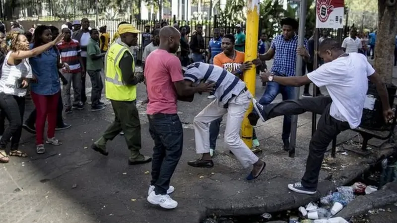 Nigeria begins evacuation of citizens from South Africa over xenophobic attacks Nigeria Begins Evacuation of Citizens From South Africa Over Xenophobic Attacks