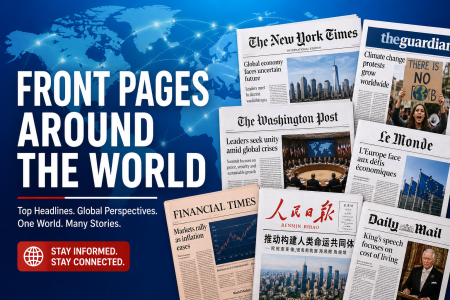 Front Pages Around the World