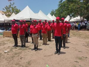 osun Workers and labour union members marching during May Day rally in Osun State Nigeria