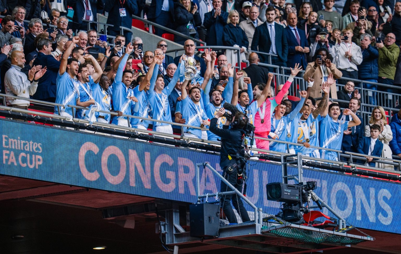 Manchester City lift FA Cup with 1-0 win over Chelsea Manchester City
