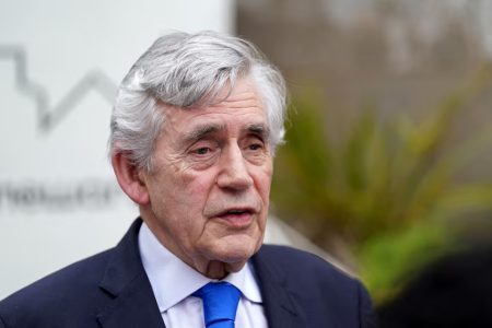 former British PM Gordon Brown