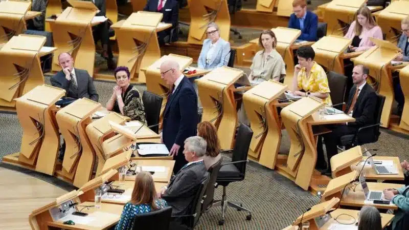 Scotland pushes again for independence vote Members of the Scottish Parliament (MSPs)