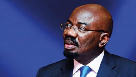 Jim Ovia at Zenith Bank AGM announcing his retirement as chairman