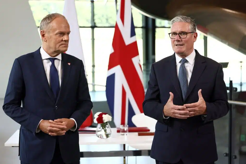 Starmer seals Poland defence pact as Russian threat Grows