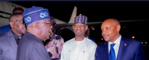 Tinubu arrives Kenya for Africa on trade, climate, digital economy