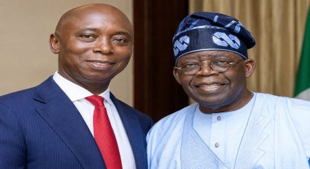 ned Nwoko and president bola ahmed tinubu