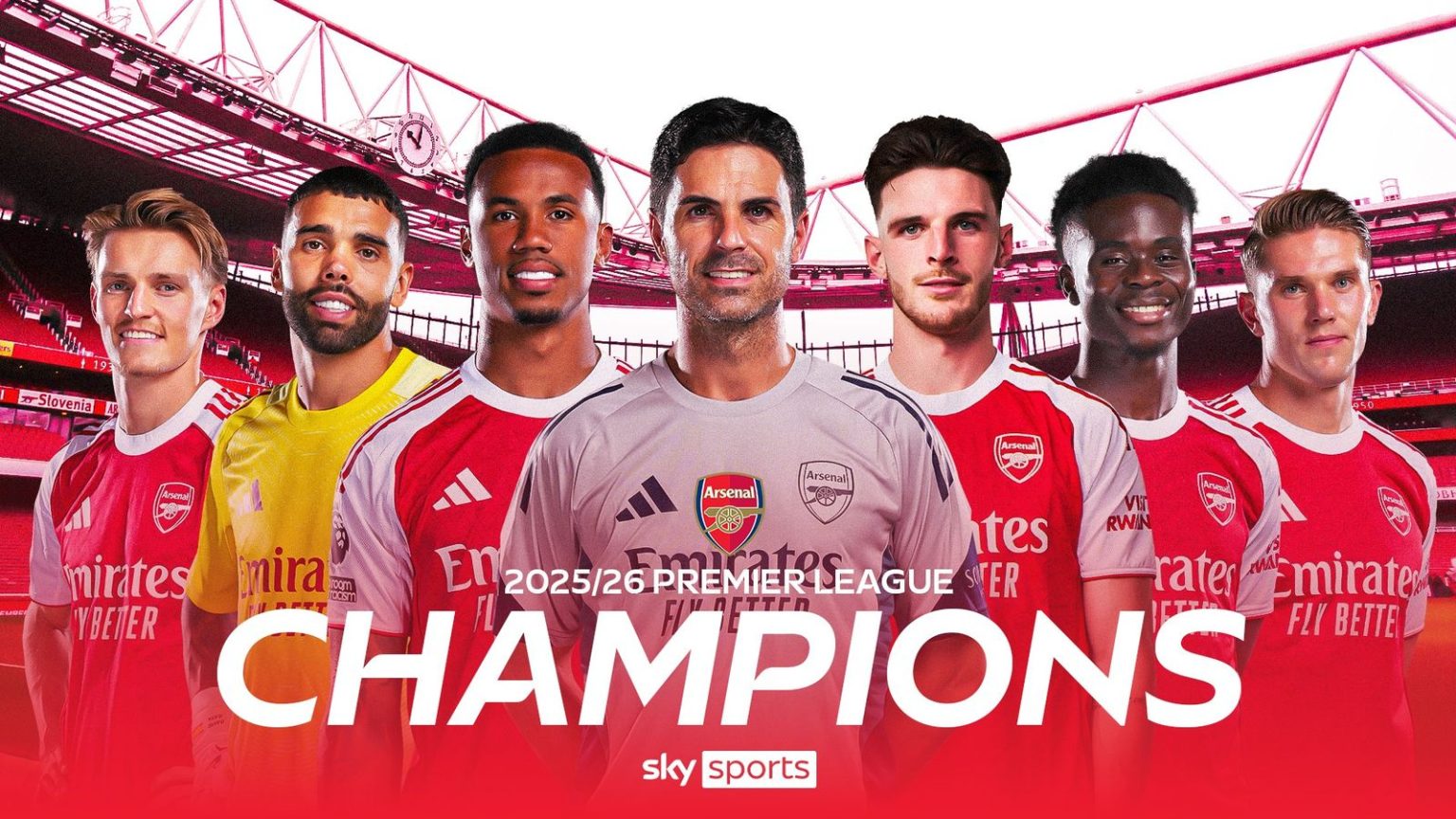 Arsenal win Premier League: