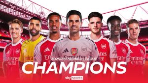 Arsenal win Premier League: