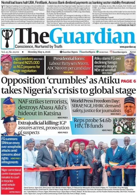 Nigeria news headline