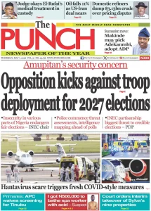 Nigeria & World breaking news – May 7, 2026 Nigeria front page