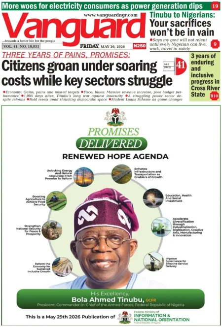NIGERIA FRONT PAGES