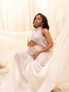 Nigerian celebrity maternity fashion