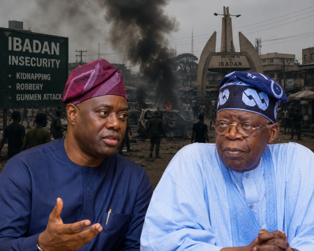 Artificial image of Tinubu, Makinde faced with Oyo insecurity
