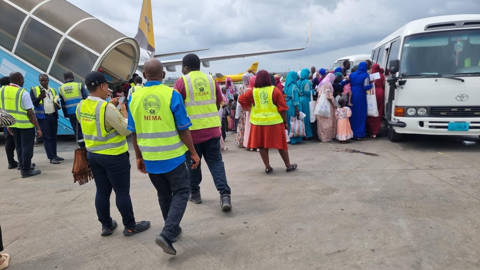 The first batch of Nigerians evacuated from South Africa amid renewed xenophobic attacks and anti-immigration violence arrived in Lagos on Thursday