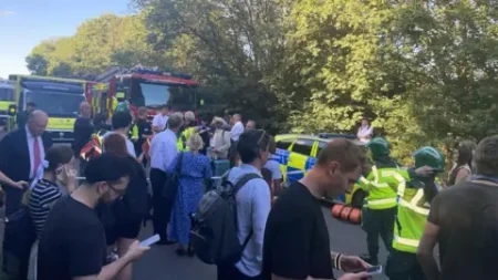 UK train crash leaves driver dead, nine critically injured Train collide