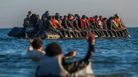 Longer channel crossings put migrants at greater risk Migrants
