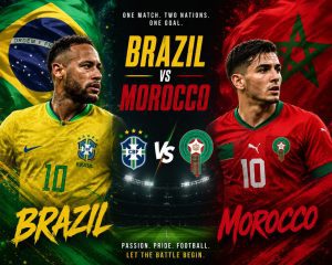 Morocco vs Brazil: can Atlas Lions shock five time champions? BRAZIL VS MOROCCO
