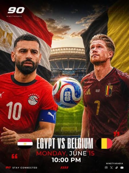 Belgium vs Egypt