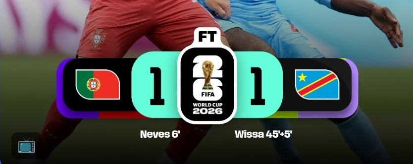 World Cup 2026: Portugal stunned as DR Congo steal valuable point World Cup