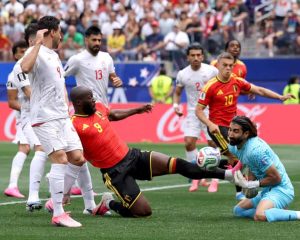Beiranvand shines as Iran hold 10-Man Belgium to World Cup stalemate WORLD CUP , BELGIUM