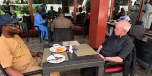 Doro lauds Justin Welby for promoting peace after private meeting Bernard Doro and Justin Welby at a Private Dinner