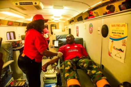 In its bid to ensure the availability of safe blood throughout the country, the Armed Forces Blood Centre (AFBC) has urged government institutions