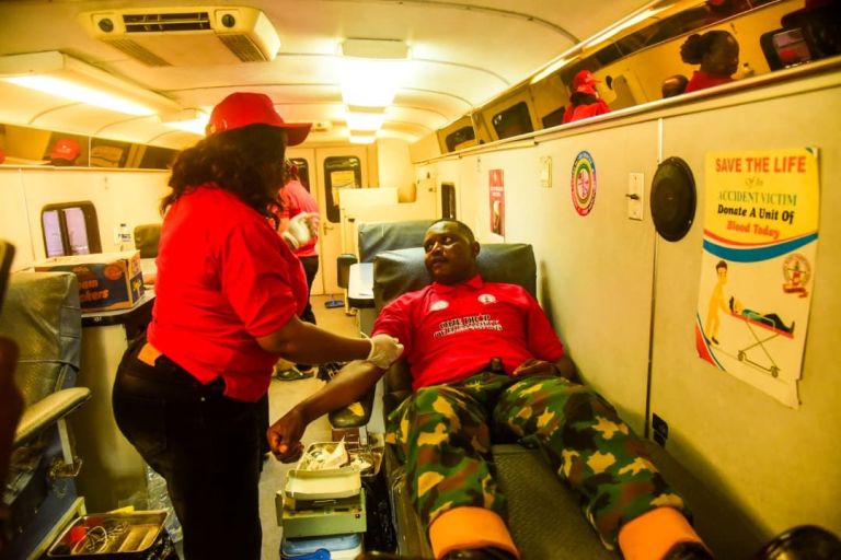 AFBC seeks greater support for voluntary blood donation In its bid to ensure the availability of safe blood throughout the country, the Armed Forces Blood Centre (AFBC) has urged government institutions